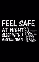 Feel Safe at Night Sleep with a Abyssinian