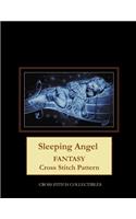 Sleeping Angel: Fantasy Cross Stitch Pattern