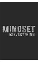 Die Denkweise Ist Alles Mindset Motivation Quotes Notizbuch