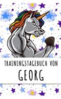 Trainingstagebuch von Georg: Personalisierter Tagesplaner für dein Fitness- und Krafttraining im Fitnessstudio oder Zuhause