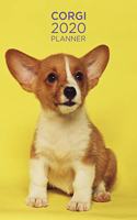 Planner: Increase productivity, improve time management, reach your goals: Cute Corgi pup: Modern artistic photography style cover design