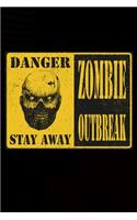 Zombie Outbreak Lined Notebook