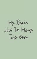 My Brain Has Too Many Tabs Open