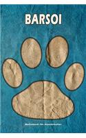 Barsoi Notizbuch für Hundehalter: Hunderasse Barsoi. Ideal als Geschenk für Hundebesitzer - 6x9 Zoll (ca. Din. A5) - 100 Seiten - gepunktete Linien