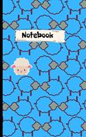 Notebook: Little lost lamb Notebook/Journal.Cute little lost lamb.Pink Blue White.Perfect gift for Animal Lovers