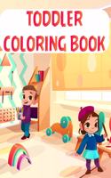 Toddler Coloring Book: Toddler Coloring Book, Alphabet Coloring Book. Total Pages 180 - Coloring pages 100 - Size 8.5" x 11" In Cover.