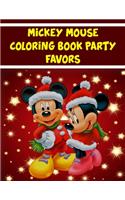 Mickey Mouse Coloring Book Party Favors