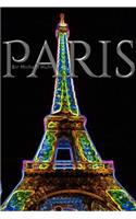 Paris eiffel tower neon blank creative journal sir Michael designer edition