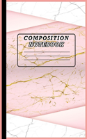 Composition Notebook: Cute Wide Ruled Paper Notebook Journal Marbled Wide Ruled Notebook For School Wide Blank Lined Workbook for Kids