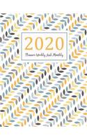 2020 Planner Weekly And Monthly