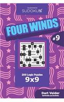 Sudoku Four Winds - 200 Logic Puzzles 9x9 (Volume 9)