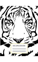 Wawa Composition Notebook: Tiger Face 120 Notebook Lined Page Softcover Notes Journal College Ruled Composition Notebook ( 8.5''x11'' 120 Pages)