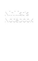 Nihilist's Notebook