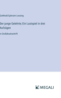 junge Gelehrte; Ein Lustspiel in drei Aufzügen