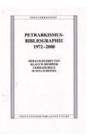 Petrarkismus-Bibliographie 1972-2000