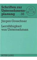 Lernfaehigkeit Von Unternehmen