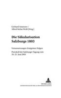 Die Saekularisation Salzburgs 1803