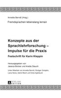 Konzepte aus der Sprachlehrforschung - Impulse fuer die Praxis