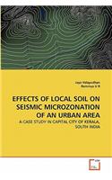 Effects of Local Soil on Seismic Microzonation of an Urban Area