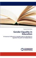 Gender Equality in Education