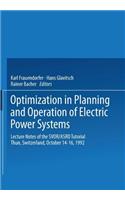 Optimization in Planning and Operation of Electric Power Systems