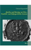 Quellen Und Beitr GE Zur Orts-, Familien- Und Hofesgeschichte Lienens: (German)