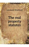 The Real Property Statutes