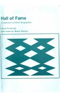 Hall Of Fame: A Collection Of Short Biographies