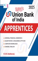 SURA`S Union Bank of India Apprentices Exam Book Guide in English Medium 2025