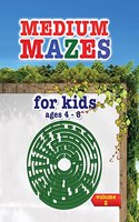 Mazes for kids ages 4 - 8: Amazing activity book for kids and fun with challenging mazes!