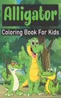 Alligator Coloring Book For Kids