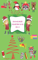 christmas holiday coloring book for kids ages 2-5