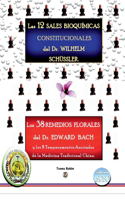 12 Sales Bioquímicas Constitucionales del Dr. Wilhem Schüssler. Los 38 Remedios Florales del Dr. Edward Bach, y los 8 Temperamentos asociados de la MTCH.