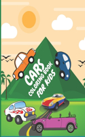 Cars coloring book for kids: Cars coloring book for kids and toddlers .activity books for preschooler . coloring book for Boys and girls