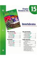 Holt Science & Technology Life Science Chapter 15 Resource Fil E: Invertebrates