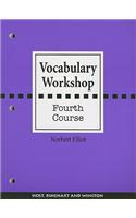 Vocabulary Workshop: Fourth Course