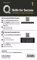 Q3e 1 Listening and Speaking IQ and Classroom Presentation Tool