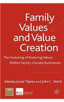 Family Values and Value Creation: The Fostering of Enduring Values Within Family-Owned Businesses