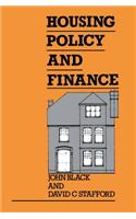 Housing Policy and Finance