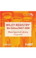 Wiley Registry of Mass Spectral Data, with Nist 2008 (Upgrade)