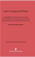 Law in Imperial China
