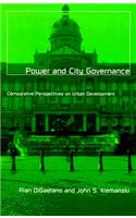 Power and City Governance