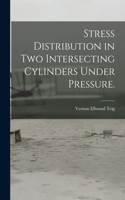 Stress Distribution in Two Intersecting Cylinders Under Pressure.