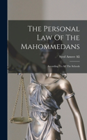 Personal Law Of The Mahommedans