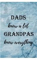 Dads Know A Lot Grandpas Know Everything.