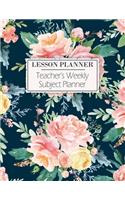 Lesson Planner - Teacher's Weekly Subject Planner