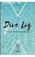 Dive Log - Tauchertagebuch: A5 Tauchlogbuch - Taucher Logbuch - Tauchertagebuch - Tauchgänge - Tauchbuch - Gerätetauchen - Diver Log Book - Weißhirsch - Geschenk für Taucher, T