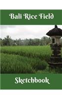 Bali Rice Field Sketchbook