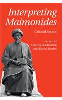 Interpreting Maimonides