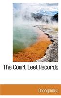 The Court Leet Records: (English)